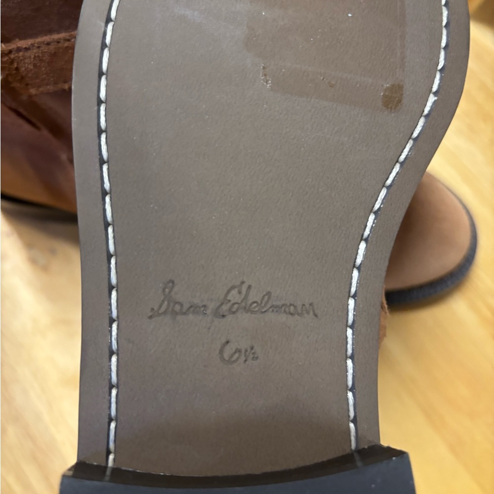 Sam Edelman Tan suede Leather Boots - Picture 5 of 5